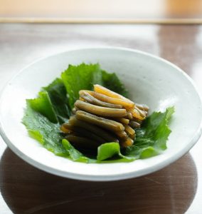 レシピふき煮つけ２